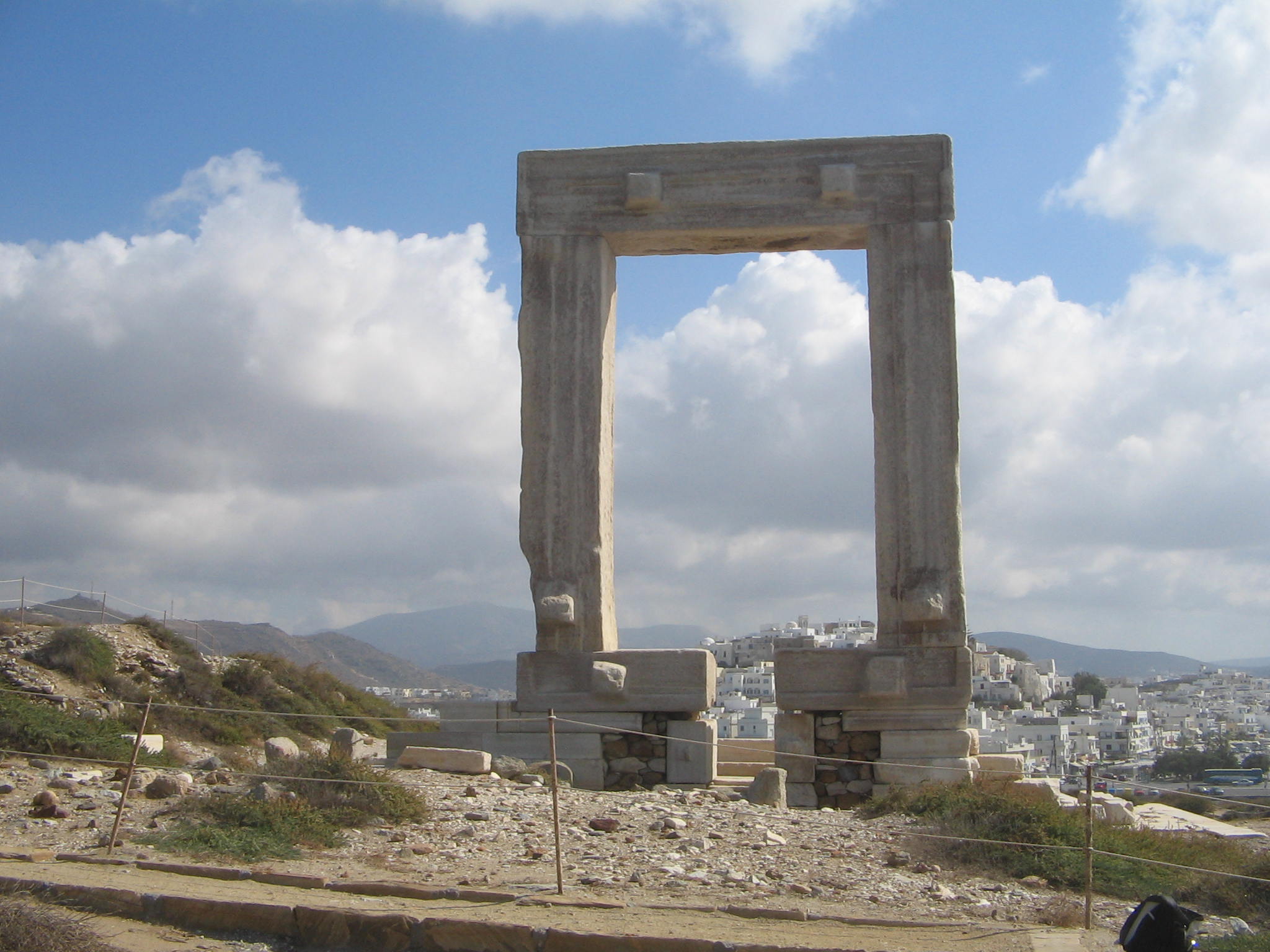 Temple of Apollo Naxos the Gateway